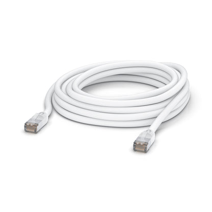 Ubiquiti UniFi Patch Cable Outdoor 8M White, Single Unit, All-weather, RJ45 Ethernet Cable, Categ... - Image 2