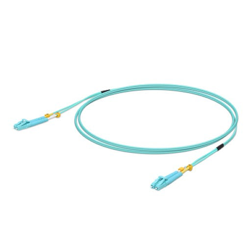 Ubiquiti MultiMode 10 Gbps OM3 Duplex LC Cable, 2m Length, Single Unit,10 Gbps Throughput, LC-LC...