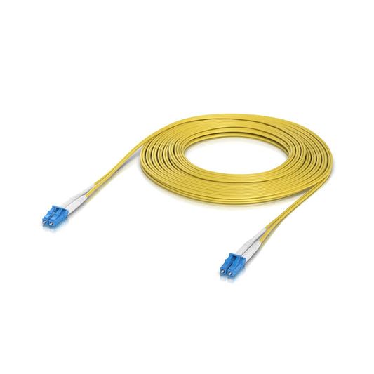 Ubiquiti OS2 Duplex LC UPC Fiber Patch Cable, Length 10M, Lightweight Fiber Patch Cable For Up To...