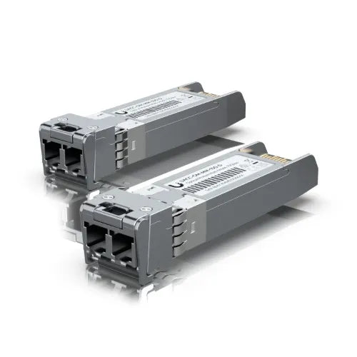 Ubiquiti UFiber 10Gbps Multi-Mode Optical Module, SFP+, 2-Pack(2 Connectors ), Duplex LC connecto...