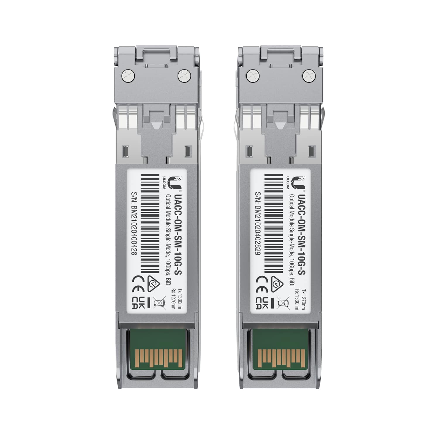 Ubiquiti UFiber SFP+ Single-Mode Module, 10G BiDi,  2 Pack, Same 10 Gbps Speed, Less Cable Requir... - Image 3