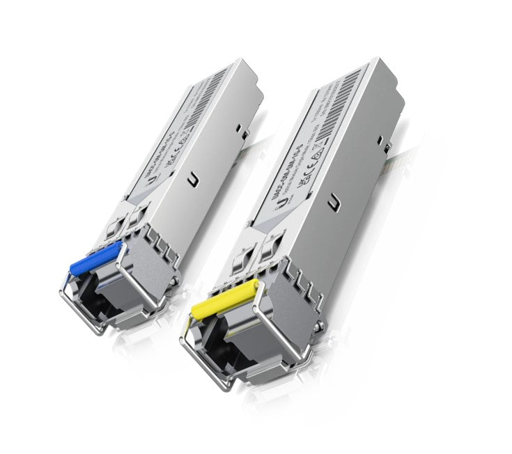 Ubiquiti UFiber1 Gbps Bidirectional Single-Mode SFP Module, 2-Pack, Up 3km Distance, Simplex LC C... - Image 3