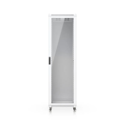 Ubiquiti 42U Rack Cabinet,Fully Assembled Floor Rack,Built-In Fans,Removable Panels,Lockable Cast...