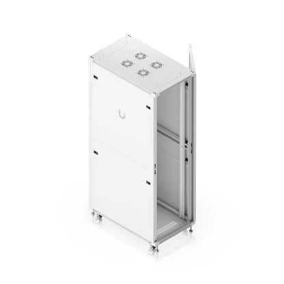 Ubiquiti 42U Rack Cabinet,Fully Assembled Floor Rack,Built-In Fans,Removable Panels,Lockable Cast... - Image 4