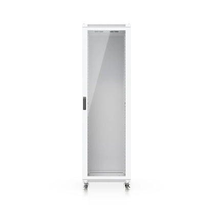 Ubiquiti 42U Rack Cabinet,Fully Assembled Floor Rack,Built-In Fans,Removable Panels,Lockable Cast...