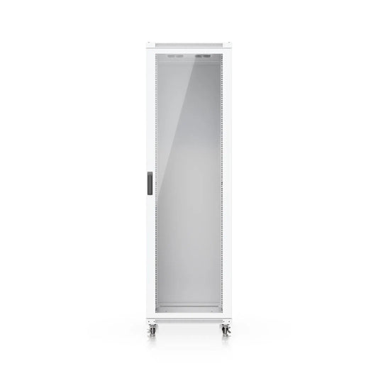 Ubiquiti 42U Rack Cabinet,Fully Assembled Floor Rack,Built-In Fans,Removable Panels,Lockable Cast...