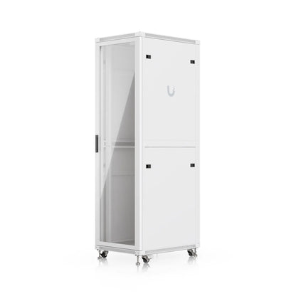 Ubiquiti 42U Rack Cabinet,Fully Assembled Floor Rack,Built-In Fans,Removable Panels,Lockable Cast... - Image 2