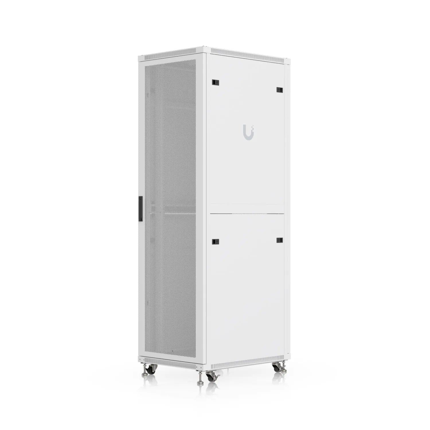 Ubiquiti 42U Rack Cabinet,Fully Assembled Floor Rack,Built-In Fans,Removable Panels,Lockable Cast... - Image 3