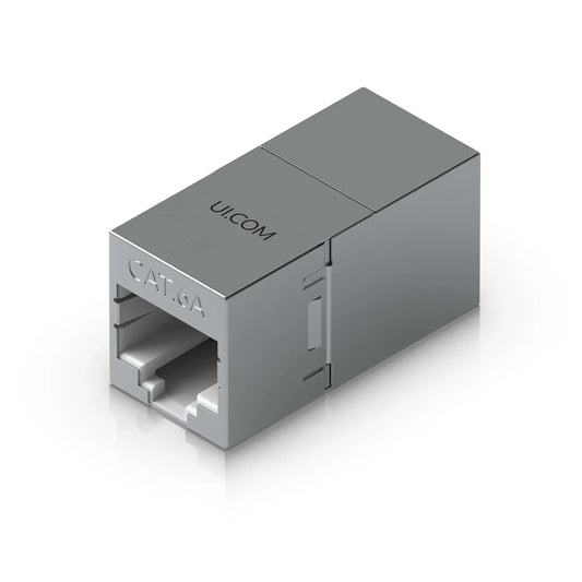 Ubiquiti RJ45 Inline Coupler Indoor, 10-Pack, Compact, Inline RJ45 Coupler With Shielding For Eth...