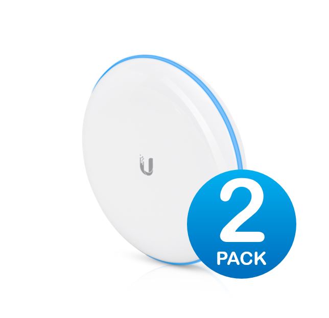 Ubiquiti UniFi Building-to-Building Bridge - 60GHz 1.7Gbps Link  - Complete PtP Link, Built-in LE...