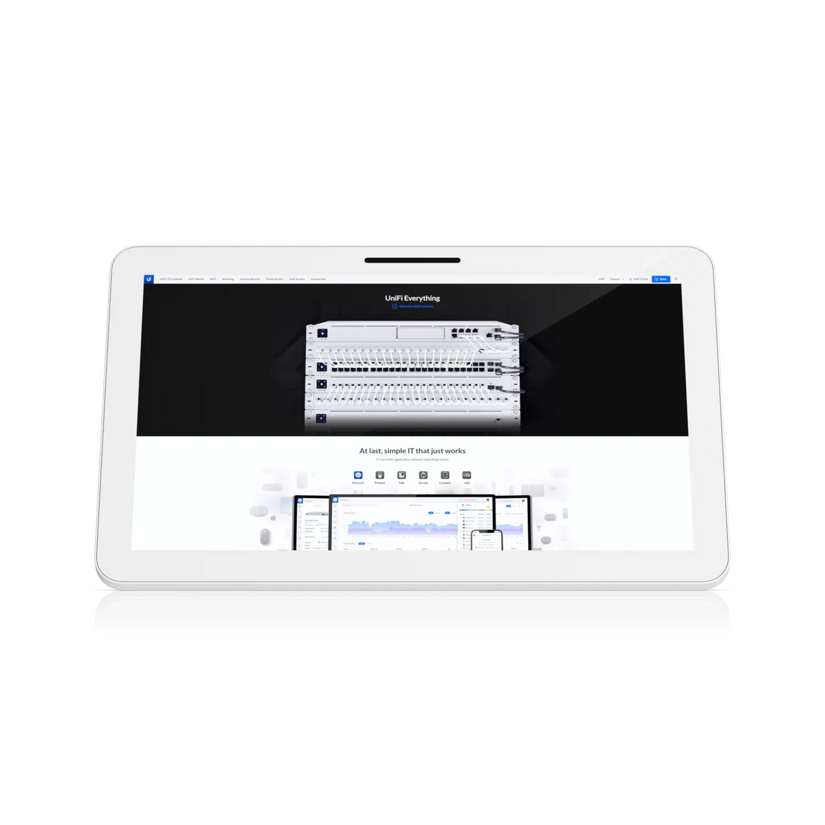 Ubiquiti Connect Display,  21.5' Full HD PoE++ Touchscreen Designed for UniFi Connect, PoE++ in,... - Image 2
