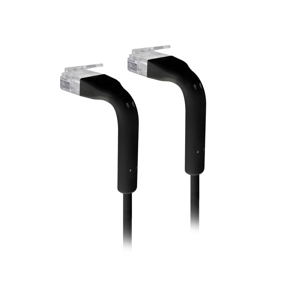 Ubiquiti UniFi Patch Cable, Length 0.3m, Black, Ultra-Thin Patch Cable With GbE Support And Flexi...