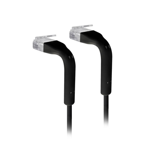 Ubiquiti UniFi Patch Cable, Length 0.3m, Black, Ultra-Thin Patch Cable With GbE Support And Flexi...