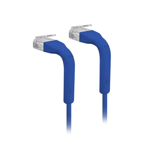 Ubiquiti UniFi Patch Cable,Length .3m,Blue,Ultra-thin patch cable with GbE support and flexible,...