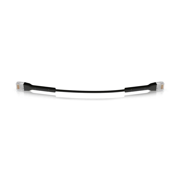 Ubiquiti UniFi Patch Cable Single Unit, 1m, Black, End Bendable to 90 Degree, RJ45 Ethernet Cable... - Image 3