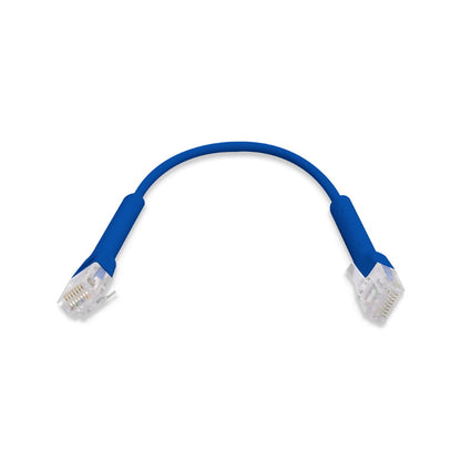 Ubiquiti UniFi Patch Cable Single Unit, 0.1m, Blue, Both End Bendable to 90 Degree, RJ45 Ethernet... - Image 2