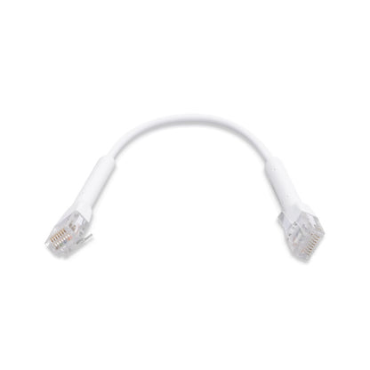 Ubiquiti UniFi Patch Cable Single Unit, 0.1m, White, Both End Bendable to 90 Degree, RJ45 Etherne... - Image 2