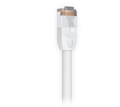 Ubiquiti UniFi Patch Cable Single Unit, 0.1m, White, Both End Bendable to 90 Degree, RJ45 Etherne... - Image 4