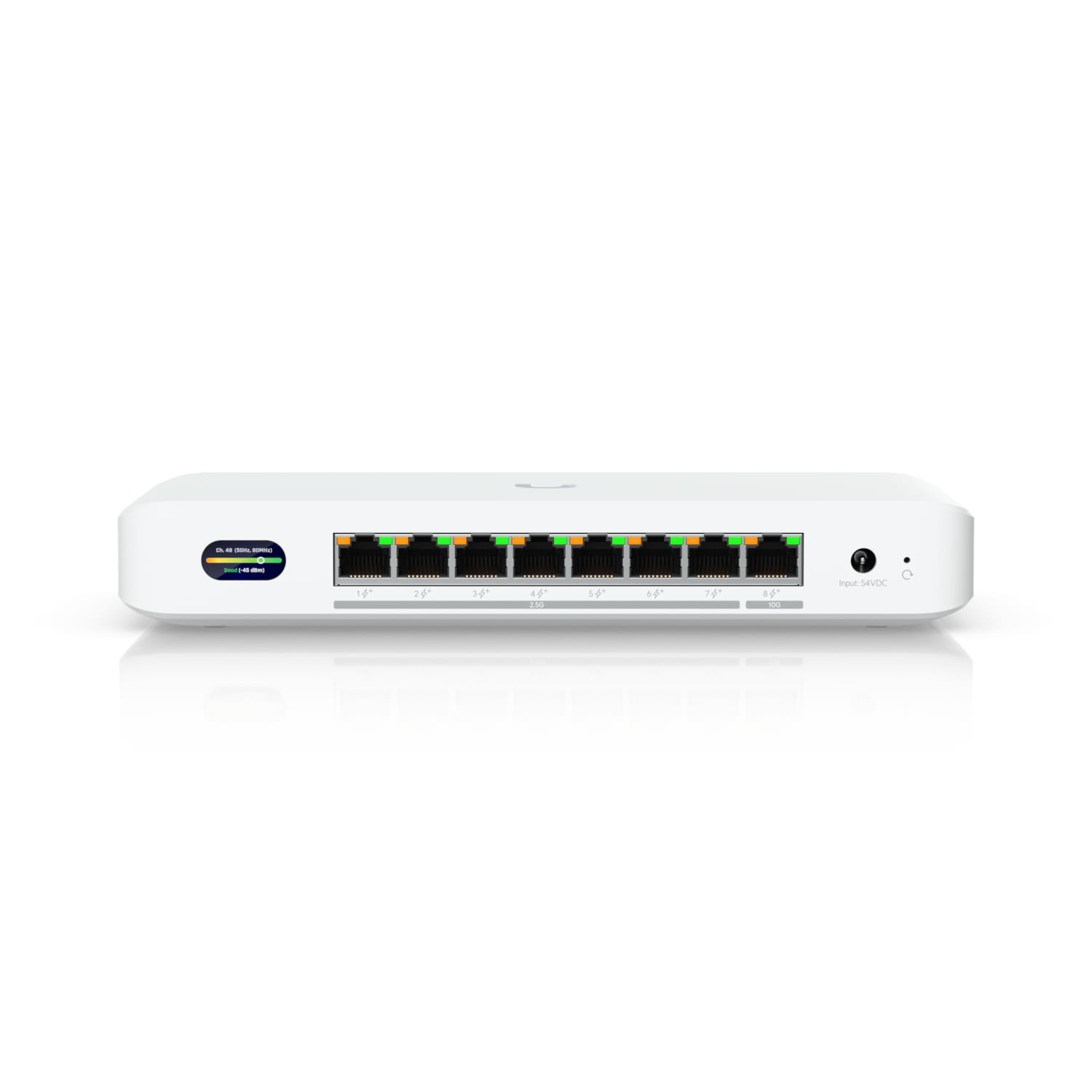 Ubiquiti Device Bridge Switch, Compact PoE+ Switch* (1) 10 GbE Port, (7) 2.5 GbE Ports, 6 GHz, Wi... - Image 2