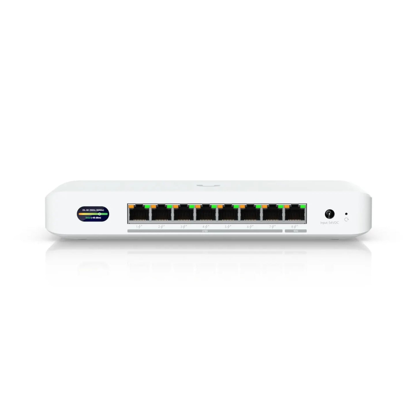 Ubiquiti Device Bridge Switch, Compact PoE+ Switch* (1) 10 GbE Port, (7) 2.5 GbE Ports, 6 GHz, Wi... - Image 2
