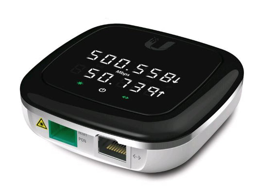 Ubiquiti UFiber Nano GPON Gigabit Passive Optical Network Unit,Max Power 7W, 24V Passive PoE, Wal...