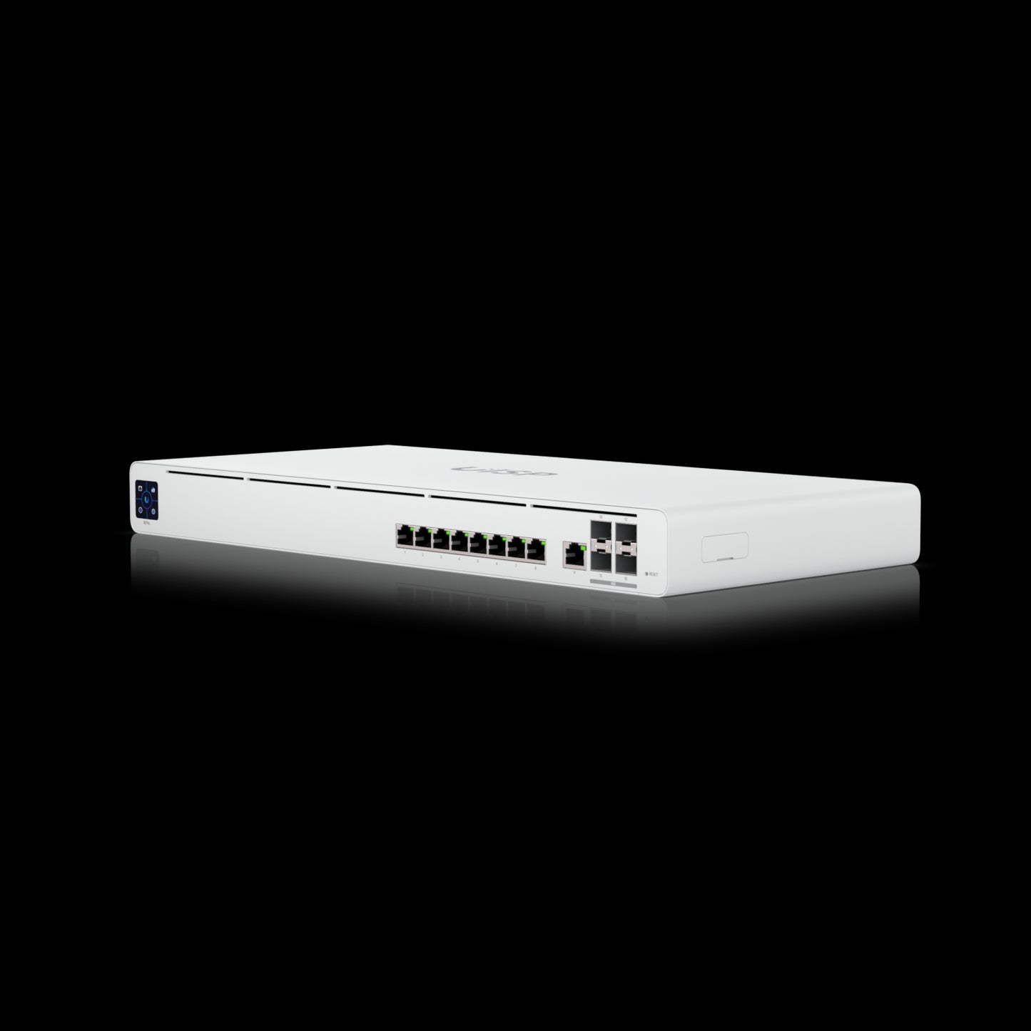 Ubiquiti UISP Router Professional, (9) GbE RJ45 ports, (4) 10G SFP+ ports, Integrated Layer 2 Swi...