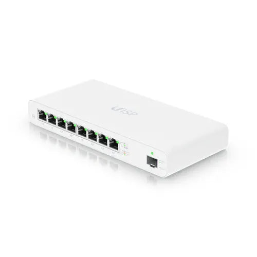 Ubiquiti UISP Router, Cloud Managed 8 GbE Port Router, 27V Passive PoE, 1x 1Gbps SFP, Built in Tr... - Image 2