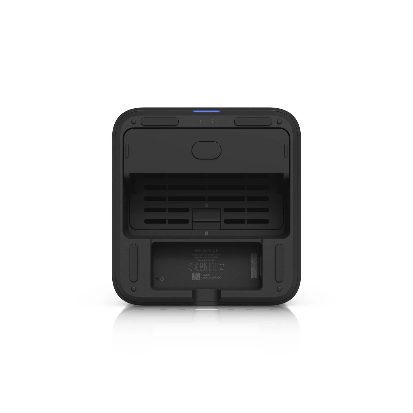 Ubiquiti UNAS 2, Black, UniFi Network Attached Storage (2)3.5' HDD Bays, 2.5 GbE Networking, USB... - Image 3