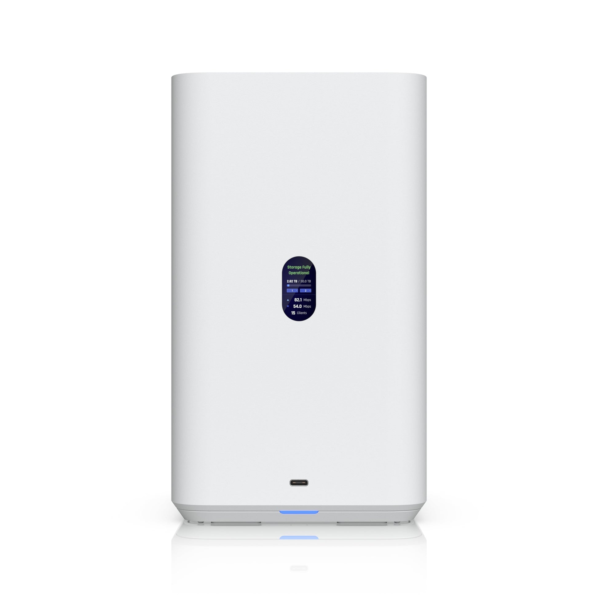 Ubiquiti UNAS 2, White, UniFi Network Attached Storage (2) 3.5' HDD Bays, 2.5 GbE Networking, USB...