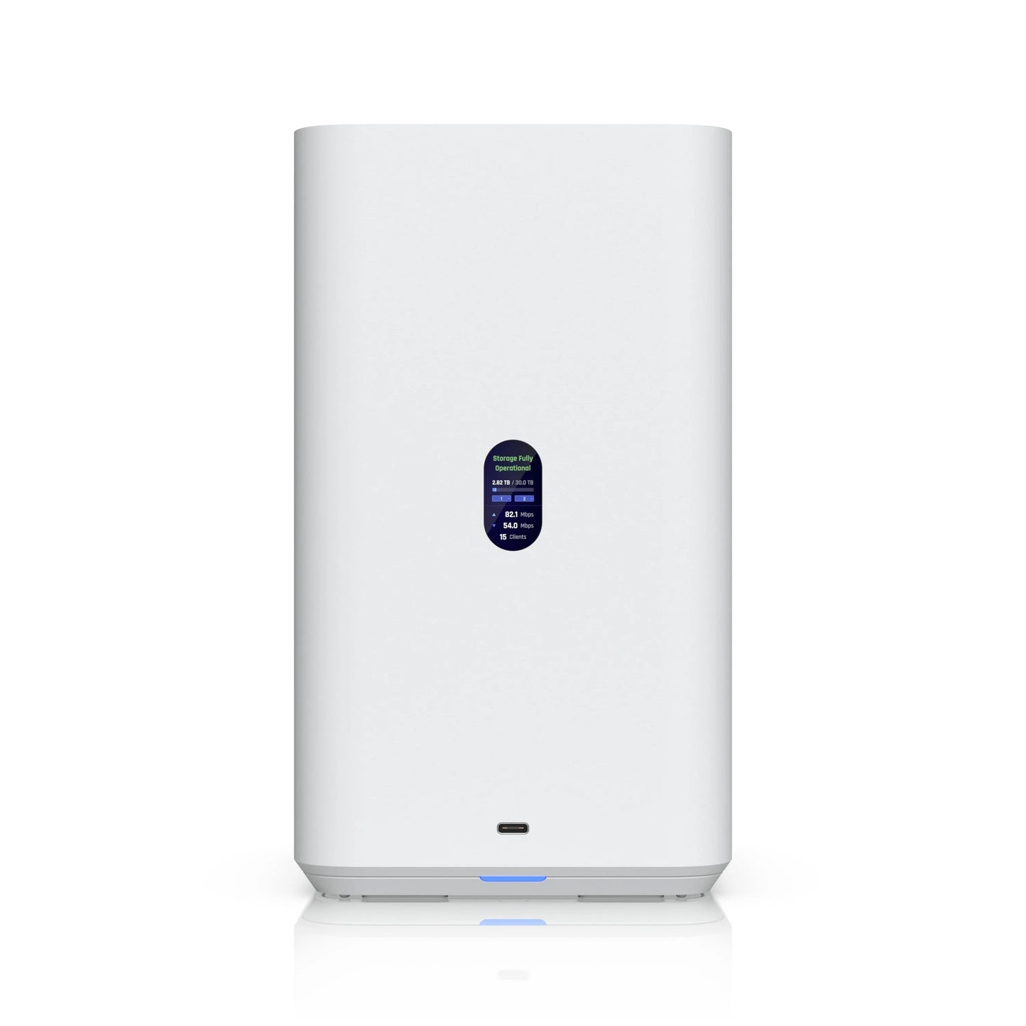 Ubiquiti UNAS 2, White, UniFi Network Attached Storage (2) 3.5' HDD Bays, 2.5 GbE Networking, USB...