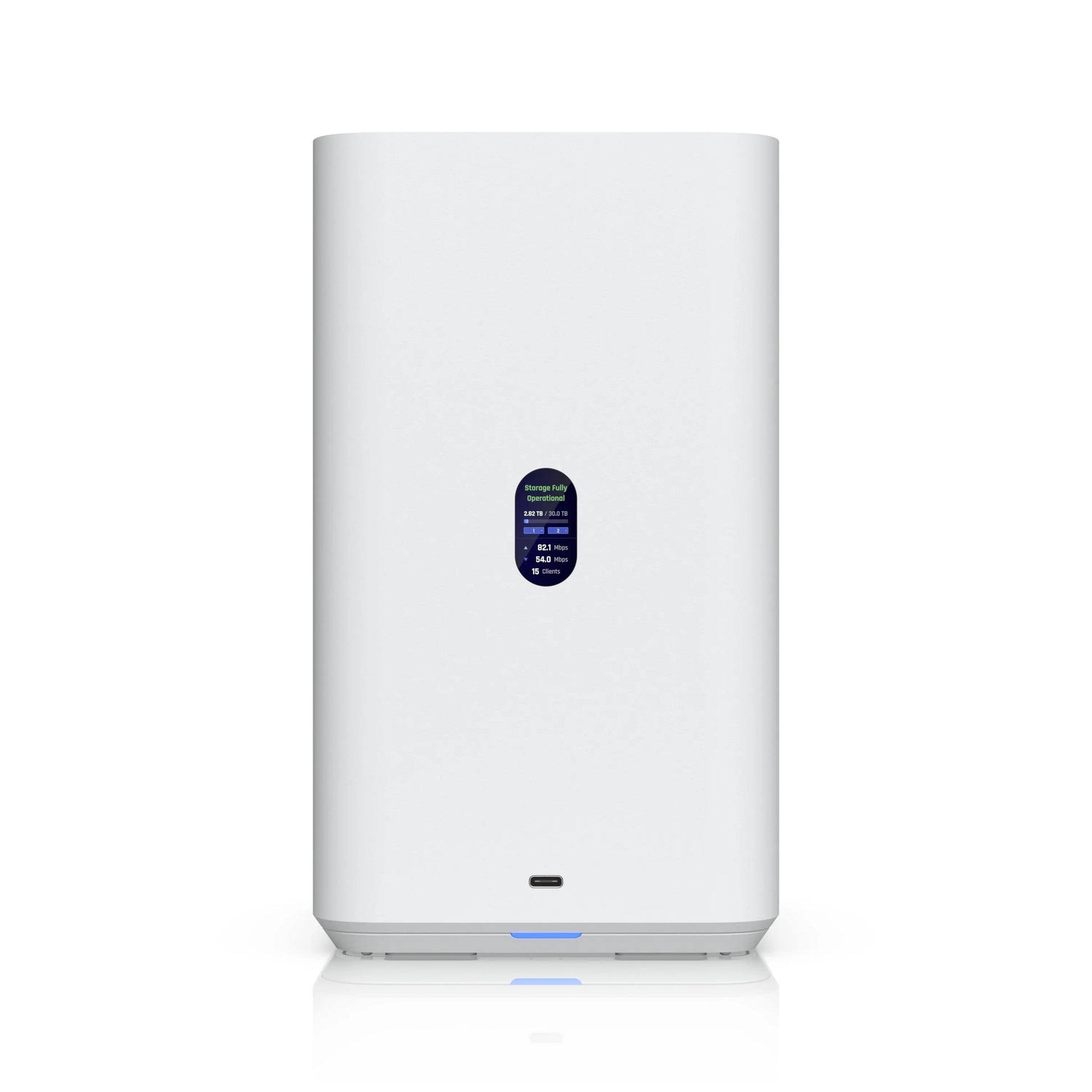 Ubiquiti UNAS 2, White, UniFi Network Attached Storage (2) 3.5' HDD Bays, 2.5 GbE Networking, USB...