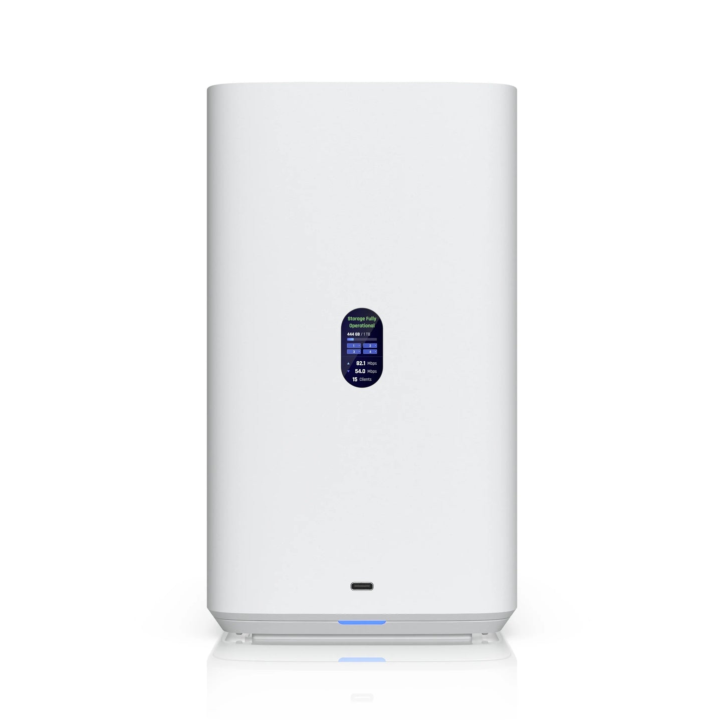 Ubiquiti UNAS 4, White, UniFi Network Storage (4)2.5/3.5' HDD Bays,(2)M.2 NVMe SSD Cach Slot,2.5...