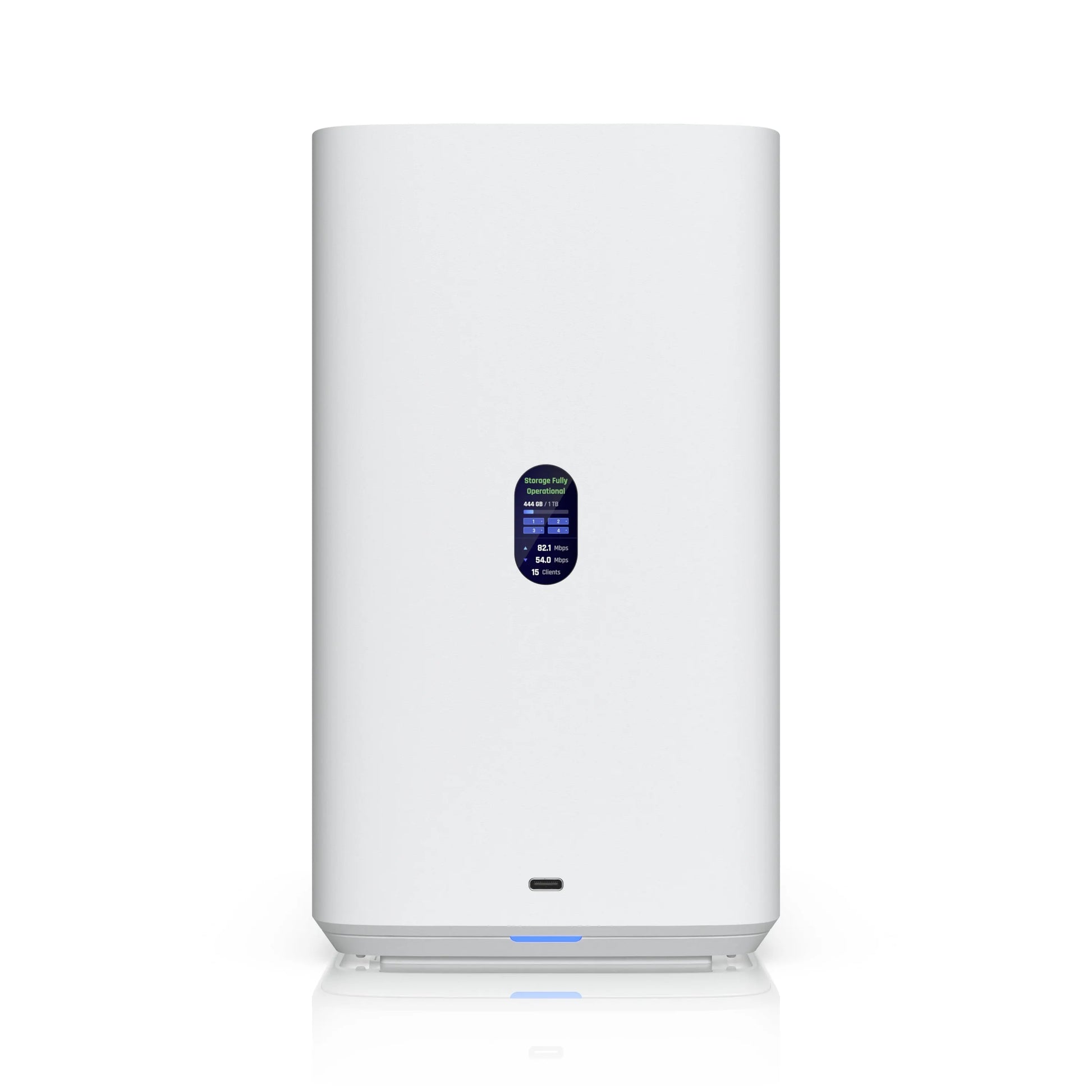Ubiquiti UNAS 4, White, UniFi Network Storage (4)2.5/3.5' HDD Bays,(2)M.2 NVMe SSD Cach Slot,2.5...