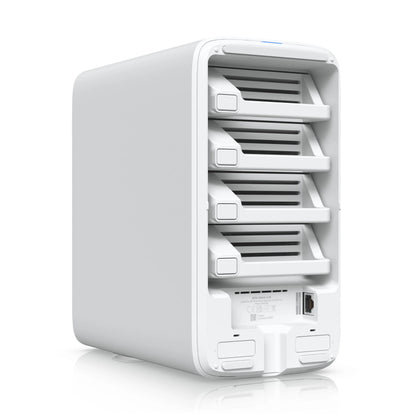 Ubiquiti UNAS 4, White, UniFi Network Storage (4)2.5/3.5' HDD Bays,(2)M.2 NVMe SSD Cach Slot,2.5... - Image 3
