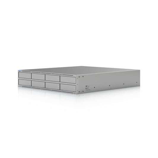 Ubiquiti UNAS Pro 8,2U Rack-Mount NAS,8 × 2.5/3.5' HDD Bays(SSD trays sold separately),2 × M.2 NV...