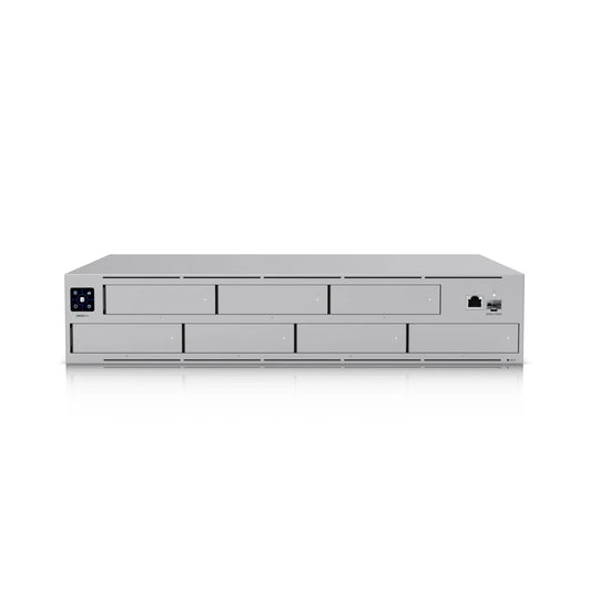 Ubiquiti UNAS Pro 2U Rack-mount NAS, (7) 2.5/3.5' Drive Bays 10 Gbps Performance Designed For Lar...