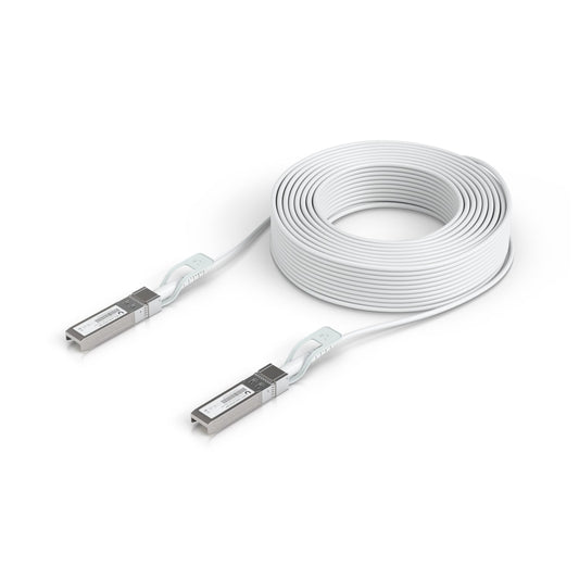 Ubiquiti Uplink Cable Direct Attach Cable, 30M,Auto Link Optimization For Seamless 1G SFP,10G SFP...