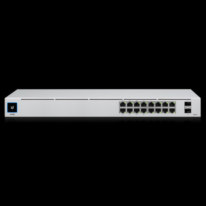 Ubiquiti UniFi 16-port Managed Gigabit Switch - 8x PoE+ Ports, 8x Gigabit Ethernet Ports, 2x SFP... - Image 2