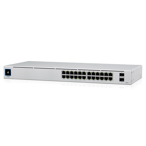 Ubiquiti UniFi 24 Port Managed Gigabit Switch, 16x PoE+ Ports, 8x Gigabit Ethernet Ports, 2xSFP...
