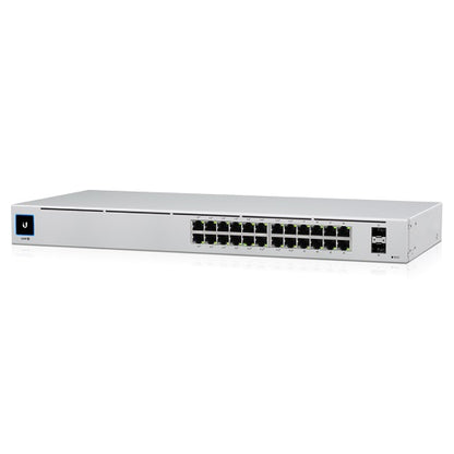 Ubiquiti UniFi 24 Port Managed Gigabit Switch, 16x PoE+ Ports, 8x Gigabit Ethernet Ports, 2xSFP...