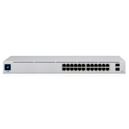 Ubiquiti UniFi 24 Port Managed Gigabit Switch, 16x PoE+ Ports, 8x Gigabit Ethernet Ports, 2xSFP... - Image 2