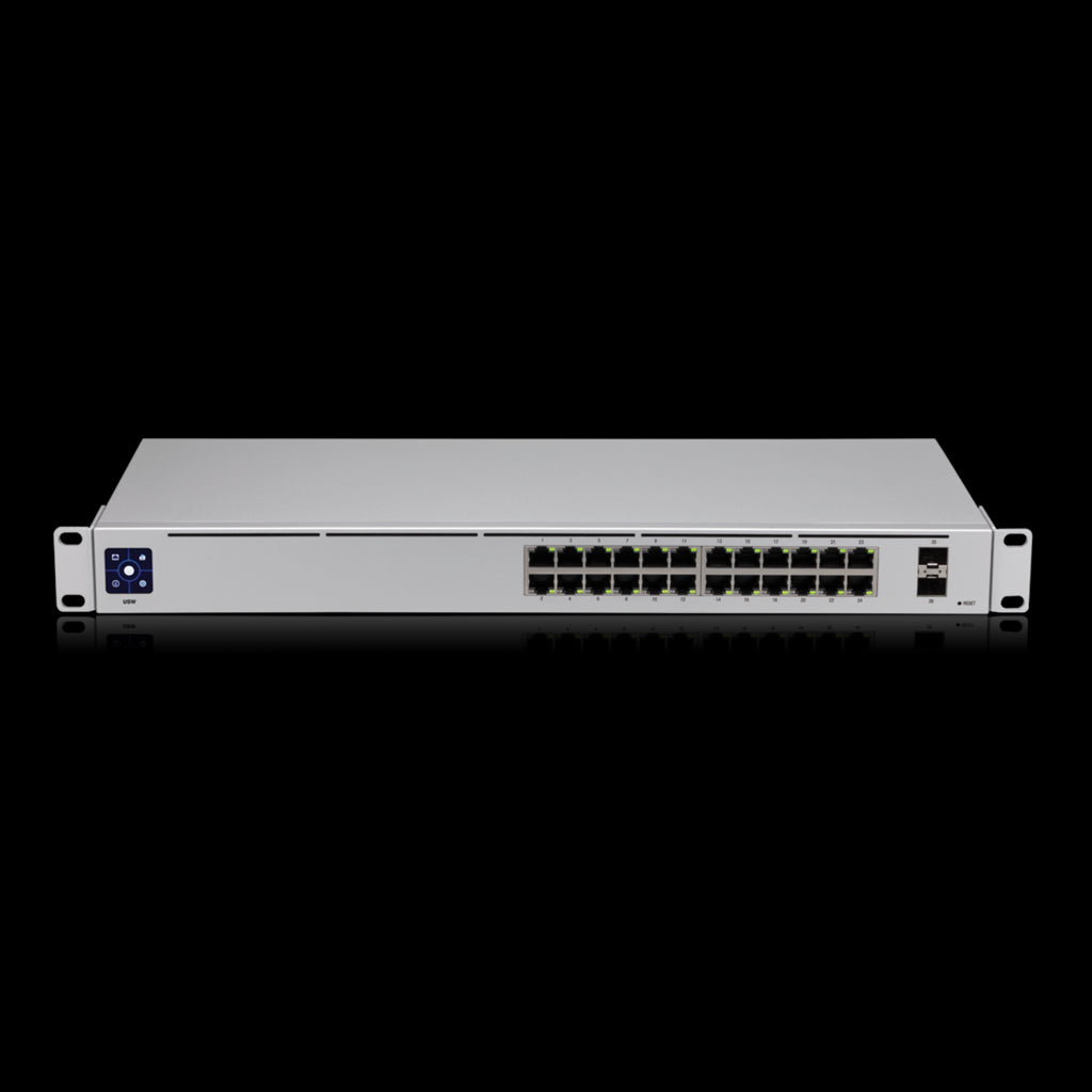 Ubiquiti UniFi 24 port Managed Gigabit Switch - 24x Gigabit Ethernet Ports, with 2xSFP - Touch Di... - Image 2