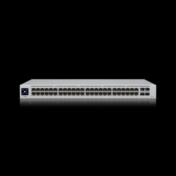Ubiquiti UniFi 48-port Managed Gigabit Layer2 switch,  48x Gigabit Ethernet Ports w/ 32x 802.3at...