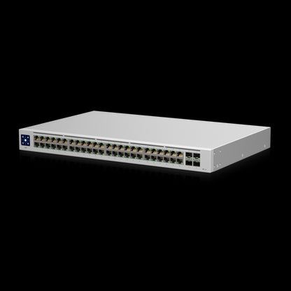Ubiquiti UniFi USW-48, 48-port Managed Gigabit Layer2 Switch - 48x Gigabit Ethernet Ports 4x SFP...