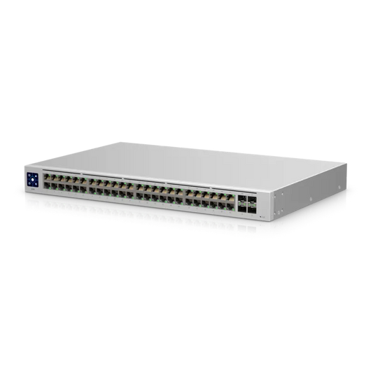 Ubiquiti UniFi USW-48, 48-port Managed Gigabit Layer2 Switch - 48x Gigabit Ethernet Ports 4x SFP...