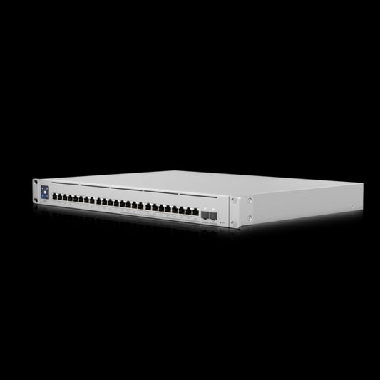 Ubiquiti UniFi Switch Enterprise 24-port PoE+ 12x2.5GbE 12x1GbE Ports, For Wi-Fi 6 AP, 2x 10g SFP...
