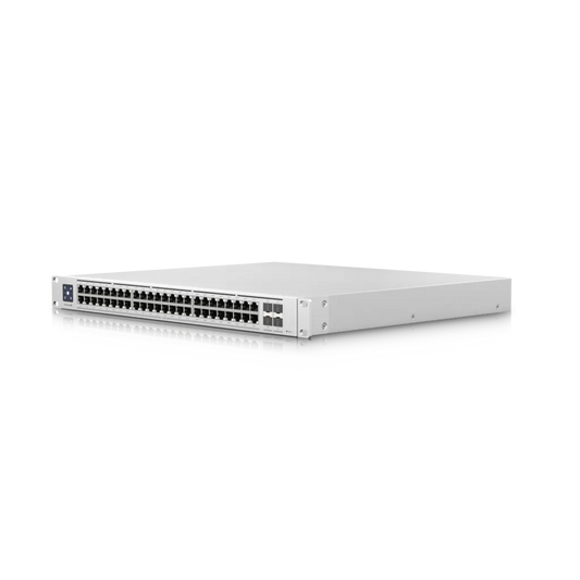 Ubiquiti Switch Enterprise 48-port PoE+ 48x2.5GbE Ports, For Wi-Fi 6 AP, 4x 10g SFP+ Ports For Up...