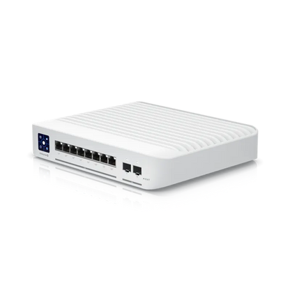 Ubiquiti Switch Enterprise 8-port PoE+ 8x2.5GbE, Ideal For Wi-Fi 6 AP, 2x 10g SFP+ Ports For Upli...
