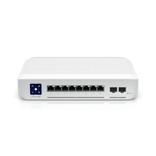 Ubiquiti Switch Enterprise 8-port PoE+ 8x2.5GbE, Ideal For Wi-Fi 6 AP, 2x 10g SFP+ Ports For Upli... - Image 2