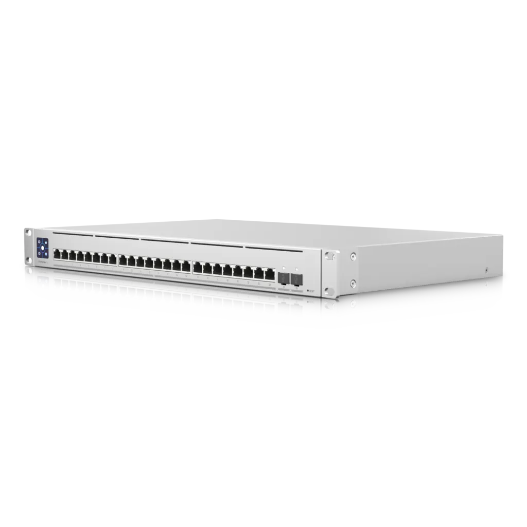 Ubiquiti Switch Enterprise 24-port Switch 24x10GbE Ports, 2x 25G SFP28 Ports For Uplinks, Managed...